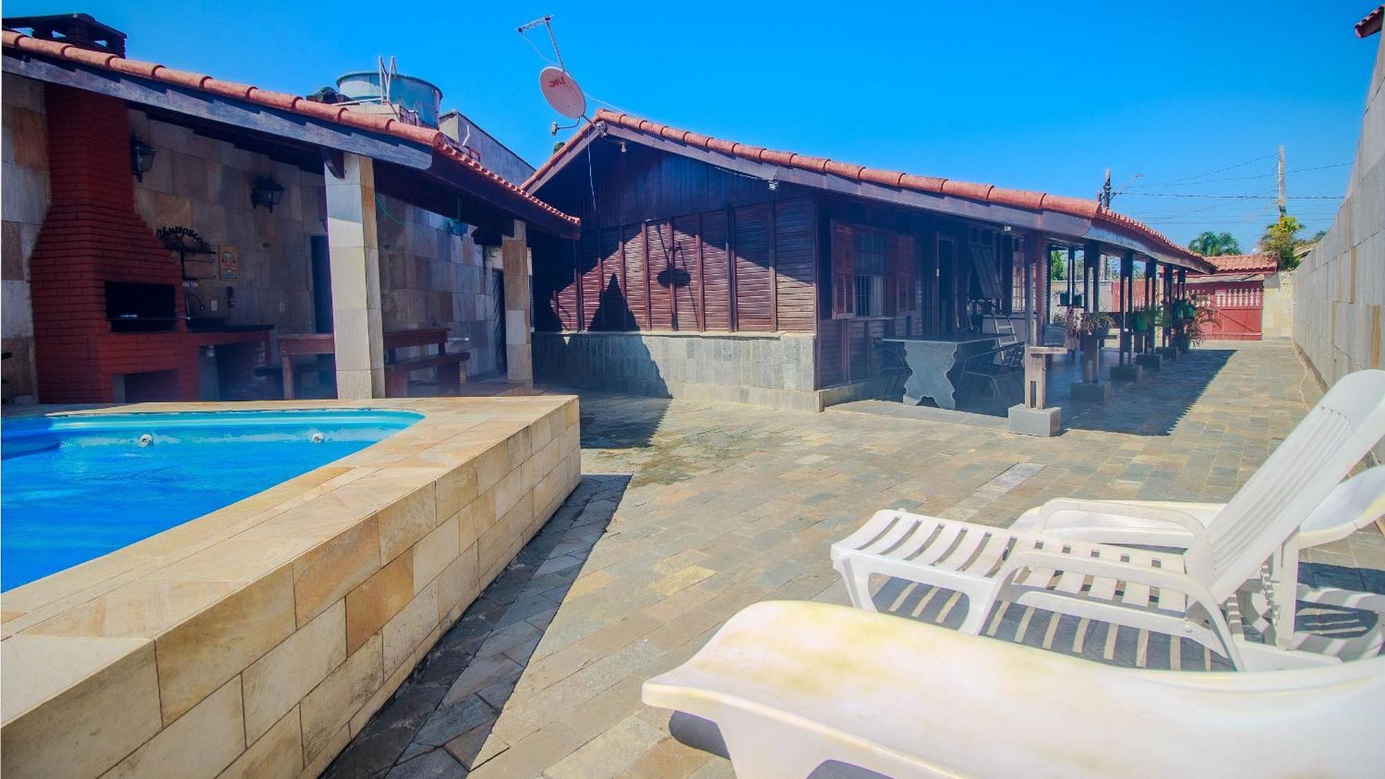 Piscina Aquecida , Spa, Bilhar, Ar Cond, Wi-Fi Itanhaem Luaran gambar